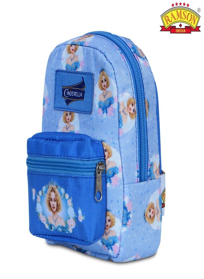 Ramson India Cinderella Design Mini Pouch - Compact Storage for Kids and Accessories | 14cm x 11.5cm x 4.5cm - Image 2